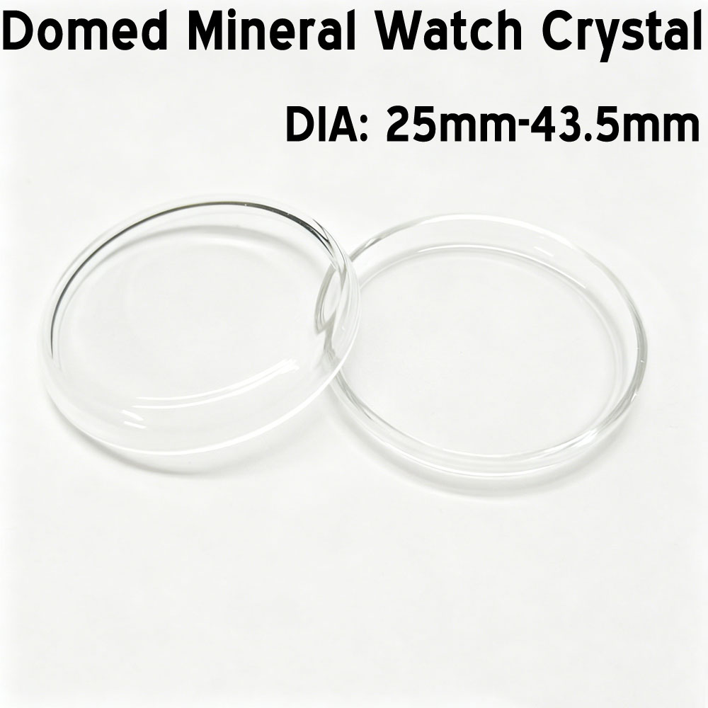 Highball Glass Set - Lid Shaped High Domed Mineral Watch