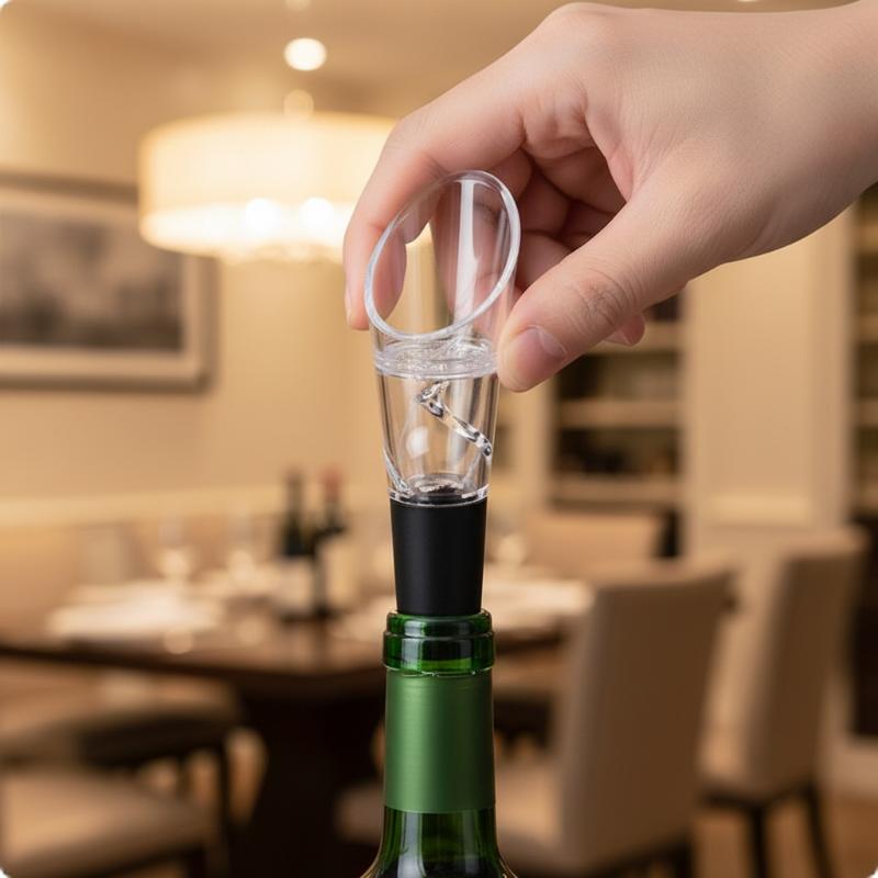 Wine Aerator Pourer Spout With - Wine Preservation Pump review and price