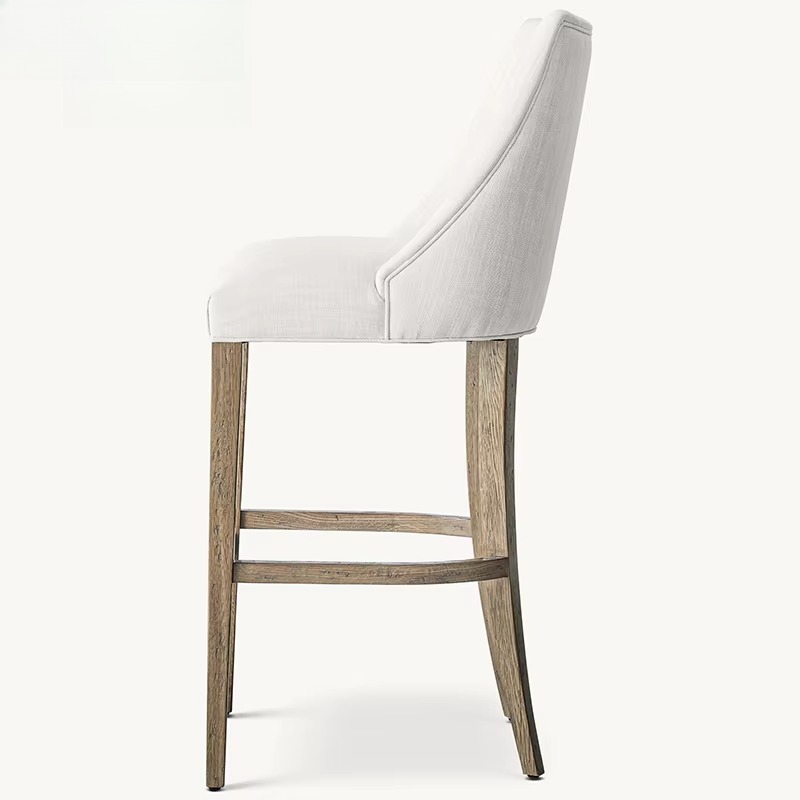 Light luxury solid wood bar ch - Home Bar Stools review and price