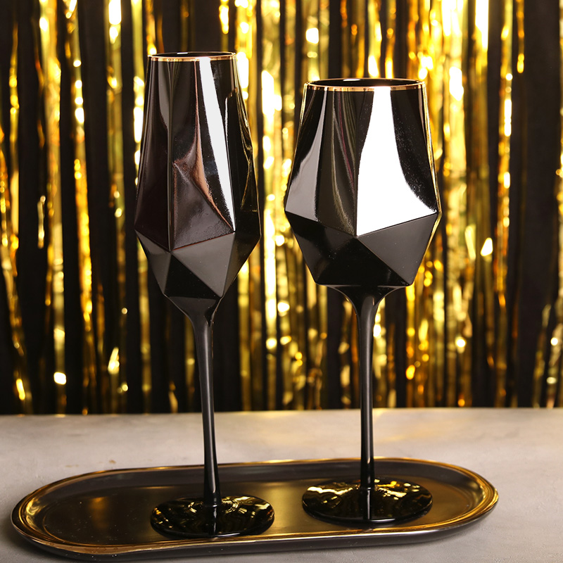 23 Ounces Black Blind Tasting  - Highball Glass Set review and price