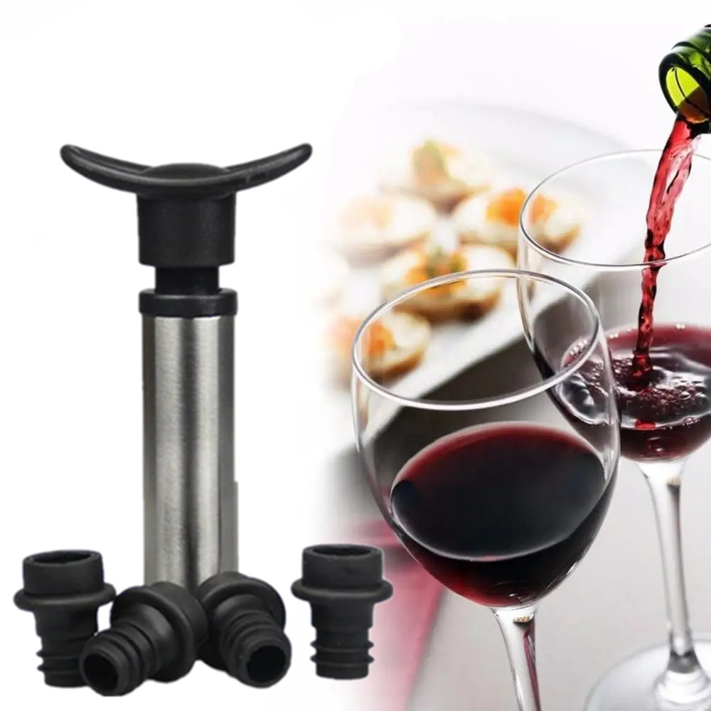 Wine Stopper with Vacuum Wine  - Wine Preservation Pump review and price