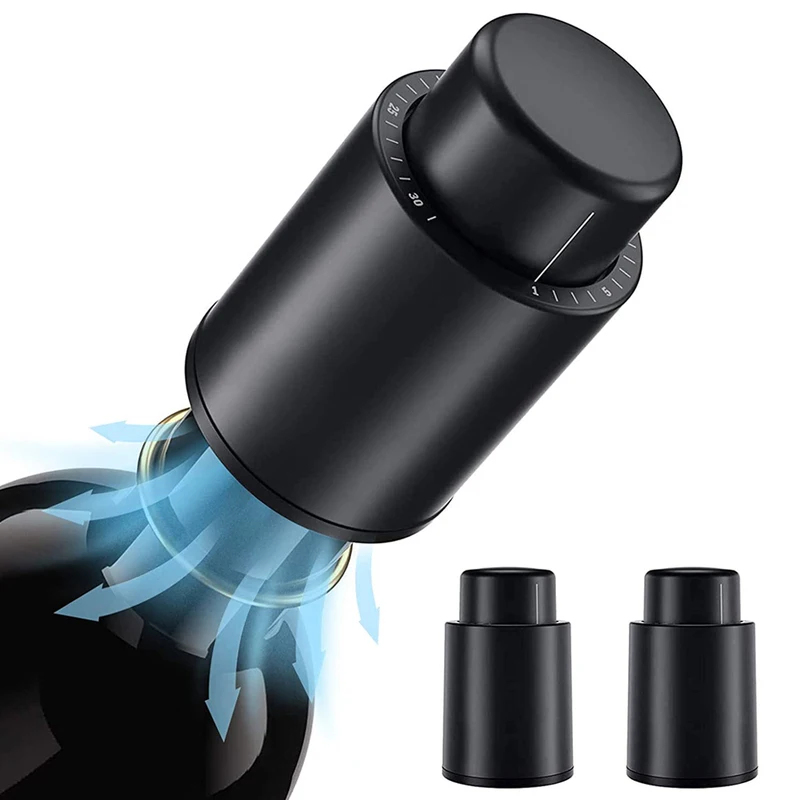 Vacuum Wine Bottle Stopper Sea - Wine Preservation Pump review and price