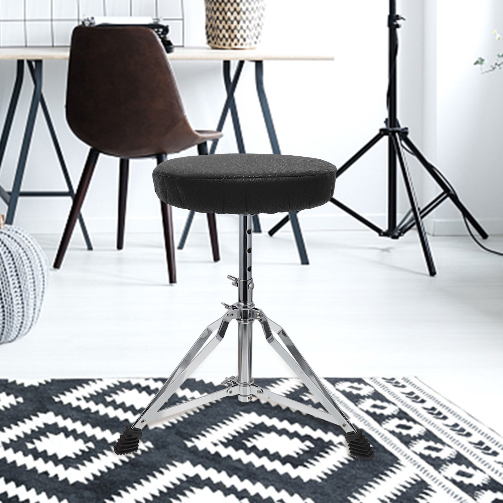 Super Round Stool Cover Black  - Home Bar Stools review and price